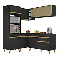 Cozinha Completa de Canto Veneza GB Multimóveis: Design e Organização - imagem 1