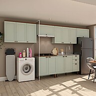 Cozinha Completa Iluminata: 12 Portas e 3 Gavetas - imagem 1