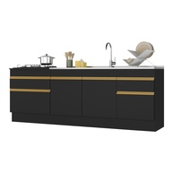 Cozinha Completa: Kit Balcão e Gabinete 150cm - imagem 1