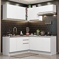 Cozinha de Canto Glamy Madesa: Organize e Encante! - imagem 1