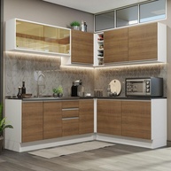 Cozinha de Canto Madesa Acordes: Design e Praticidade - imagem 1