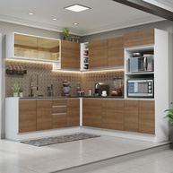 Cozinha de Canto Madesa Acordes: Otimize seu Espaço! - imagem 1