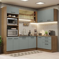 Cozinha de Canto Madesa Agata: Seu Espaço Gourmet! - imagem 1