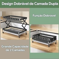 cozinha-de-moderna-a-porta-com-talheres-escorredor-para-louca-organizador-preto-a