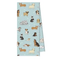 Toalhas de Cozinha com Estampa de Cachorro - 35x66 cm - Design Decorativo e Absorvente - imagem 2