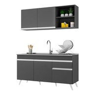 Armário de Cozinha Compacto Veneza Multimóveis - Design Moderno e Funcionalidade - imagem 1