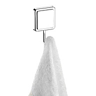 Gancho Parede Adesivo 3M Cromado: Fixação Fácil e Estilo para Banheiro e Cozinha - imagem 2