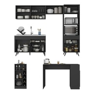 Armário de Cozinha com Bancada Gourmet Veneza Multimóveis - Design Moderno e Espaço Otimizado - imagem 5