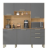 Cozinha Ferrara: Kit 6 Portas para Mais Organização! - imagem 1