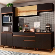 Cozinha Madesa Reims 260002: Preto e Sofisticação - imagem 1