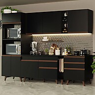 Cozinha Madesa Reims 270002: Preto e Sofisticação - imagem 1