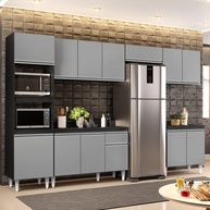 Cozinha Modulada 6 Módulos Lumil: Organize e Decore! - imagem 1