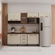 Cozinha Modulada Lisboa 260cm: Design e Praticidade - imagem 1