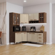 Cozinha Modulada Lisboa 340cm: Design e Praticidade - imagem 1