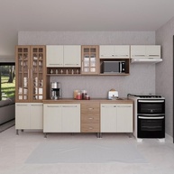 Cozinha Modulada Paris 330cm: 6 Peças e Design! - imagem 1