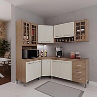 Cozinha Modulada Paris 340cm: Design e Praticidade - imagem 1