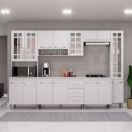 Cozinha Modulada Viena: 6 Peças, 295cm e Design! - imagem 1