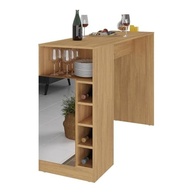 Bancada com Adega e Espelho Multimóveis MP2248 - Mesa de Cozinha Moderna em Madeira - imagem 4