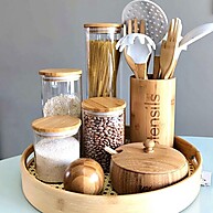 Saleiro de Bambu Oikos: Elegância na Cozinha - imagem 2