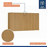 Armário Aéreo Dakota 120cm – Elegância e Espaço na Cozinha - imagem 2