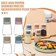 Saleiro de Vidro com Dispenser – Controle e Praticidade na Cozinha - imagem 1