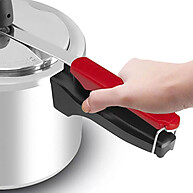 Panela de Pressão Clock 4,5L + Tigelas Inox 5 Peças: Segurança e Praticidade na Cozinha - imagem 1