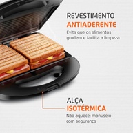 Sanduicheira e Grill Mondial SN-01: Praticidade na Cozinha! - imagem 2