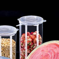 Kit 6 Tampas de Silicone Herméticas: Praticidade e Sustentabilidade na Cozinha - imagem 2
