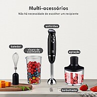 Mixer 5 em 1 Coibeu Power Inox 600W: Versatilidade na Cozinha! - imagem 2