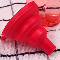 Funil Retrátil de Silicone Clink 6cm: Prático e Higiênico para Cozinha - imagem 1