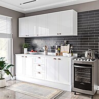 Cozinha Pérola Y Branco: Compacta e Completa! - imagem 1