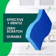 Scotch-Brite Zero Scratch - 9 Esponjas de Limpeza Azuis para Cozinha sem Arranhões - imagem 4