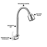 Torneira Gourmet: Flexibilidade e Elegância na Sua Cozinha 💧 - imagem 1