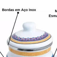 Bule Esmaltado Vintage: Elegância na Sua Cozinha - imagem 1