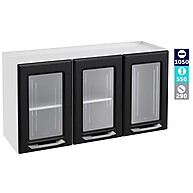 Armário Aéreo Triplo Telasul Topázio Branco: Elegância e Força na Sua Cozinha - imagem 2