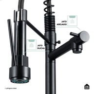 Torneira Gourmet Monocomando: Controle Total na Sua Cozinha! - imagem 2