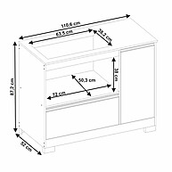 Balcão Cooktop Notável NT 3050: Organize sua Cozinha! - imagem 2