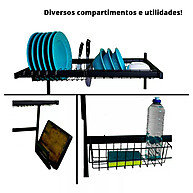 Escorredor de Pia Inox 65cm: Organize sua Cozinha! - imagem 2