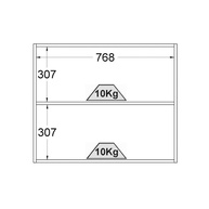 Armário Aéreo Denver 80cm: Organize sua Cozinha! - imagem 2