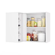Aéreo de Canto Branco 98cm: Organize sua Cozinha! - imagem 2