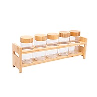 Potes de Tempero com Bambu: Organize sua Cozinha! - imagem 2