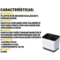 Escorredor de Talheres Clink: Organize sua Cozinha! - imagem 2