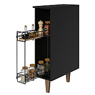 Balcão Temperos Preto Reims: Organize sua Cozinha! - imagem 2