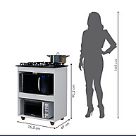 Balcão Cooktop 5 Bocas Siena: Organize sua Cozinha! - imagem 2