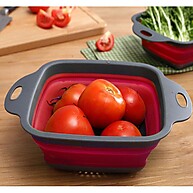 Escorredor Retrátil em Silicone: Prático e Durável para Sua Cozinha - imagem 1