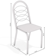 Kit 2 Cadeiras Holanda Cromada: Elegância para sua Cozinha - imagem 2