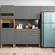 Cozinha Versalhes: 4 Peças Freijó Gris para Seu Lar - imagem 1