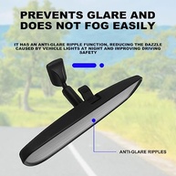 Espelho Retrovisor Interno Honda Civic, CR-V, Fit, Accord - Visão Ampliada e Segurança - imagem 5