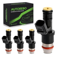 Kit 4 Injetores de Combustível FJ1046 para Honda CR-V, Civic, Accord e Acura TSX, ILX 2.4L - imagem 1