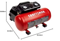Compressor de Ar Portátil Craftsman 1.5 Galão 3/4 HP - Potência e Mobilidade para Seus Projetos - imagem 4